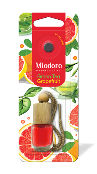 Ароматизатор бочонок MIODORE MDBF-5 GREEN TEA - GRAPEFRUIT (ЗЕЛ.ЧАЙ - ГРЕЙПФРУТ)
