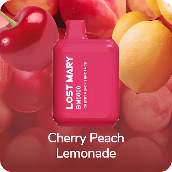 Lost Mary BM5000 - Cherry Peach Lemonade (5% nic)