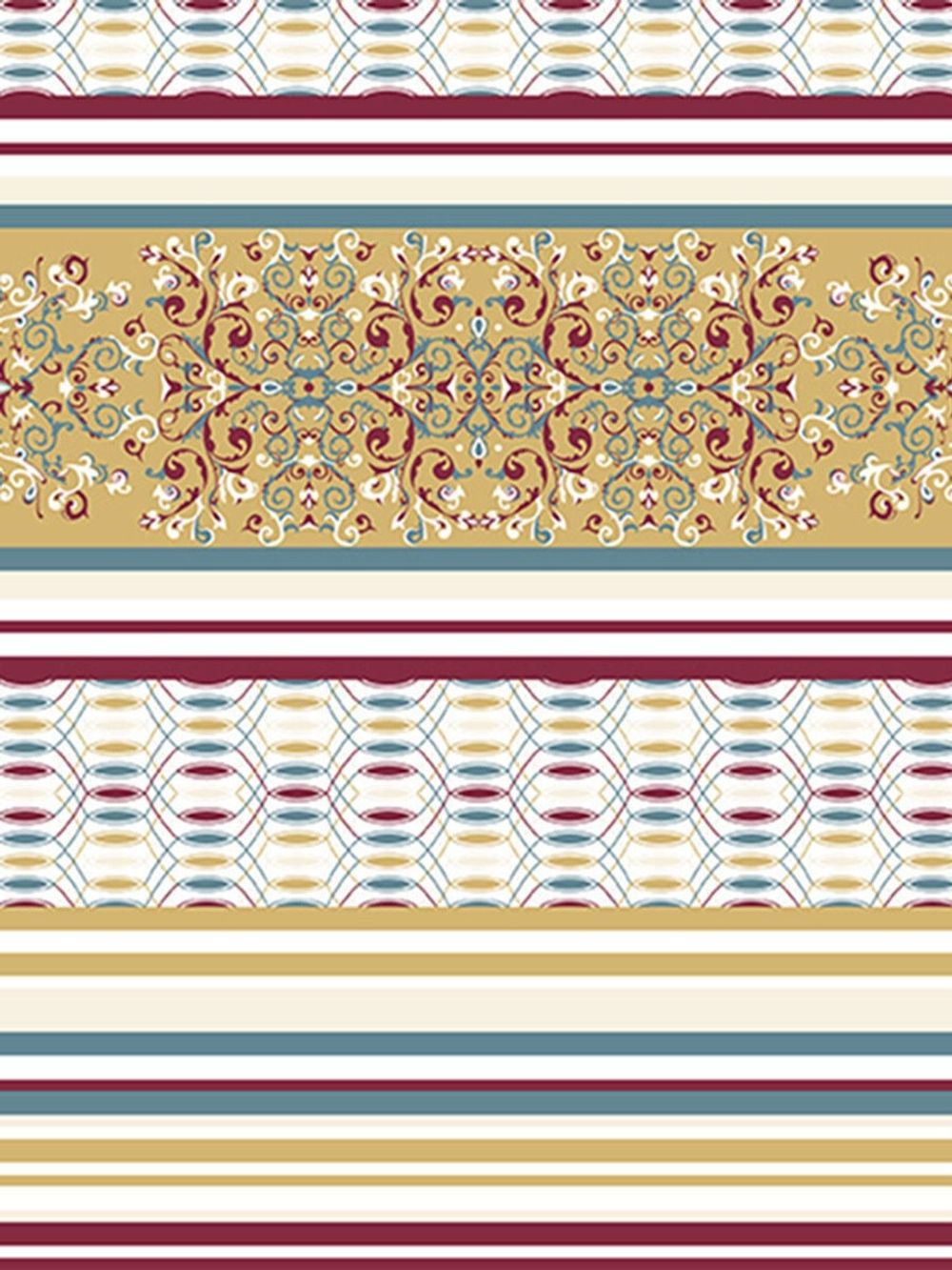 Простынь на резинке Сказка "Узорная графика (компаньон)" 160х200 см, перкаль