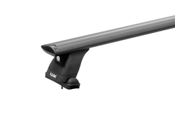 Багажная система LUX с дугами 1,2м аэро-трэвэл (82мм) черными для Mazda 5 II (CW) минивен 2010-