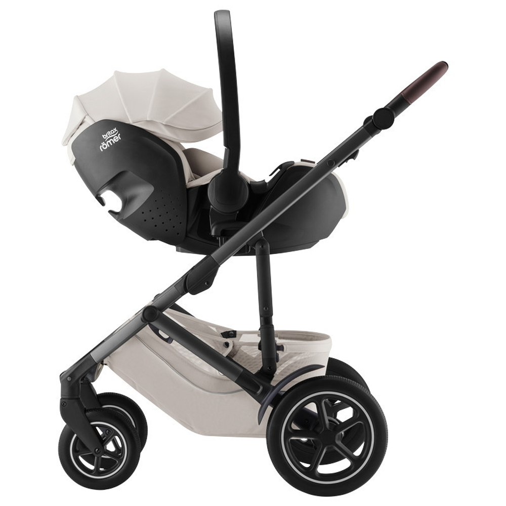 Коляска 3 в 1 Britax Roemer Smile 5Z Style и автокресло Baby-Safe PRO LUX Soft Taupe Teak