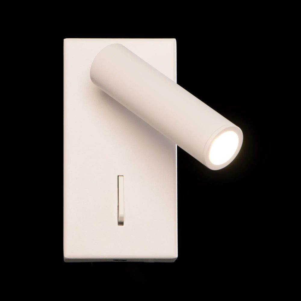 Citilux Декарт CL704350 LED Светильник поворотный с выключателем Белый