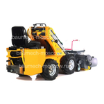 ML-02 Pro Щетка бункерная с системой орошения ширина 110см, объём 100л, выгрузка гидравлическая, диаметр 400мм