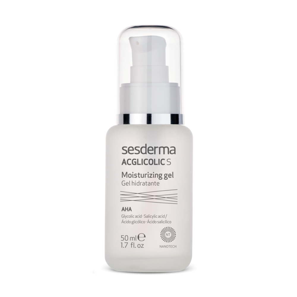 Sesderma ACGLICOLIC S Moisturizing gel | Гель увлажняющий с гликолевой и салициловой кислотой, 50 мл