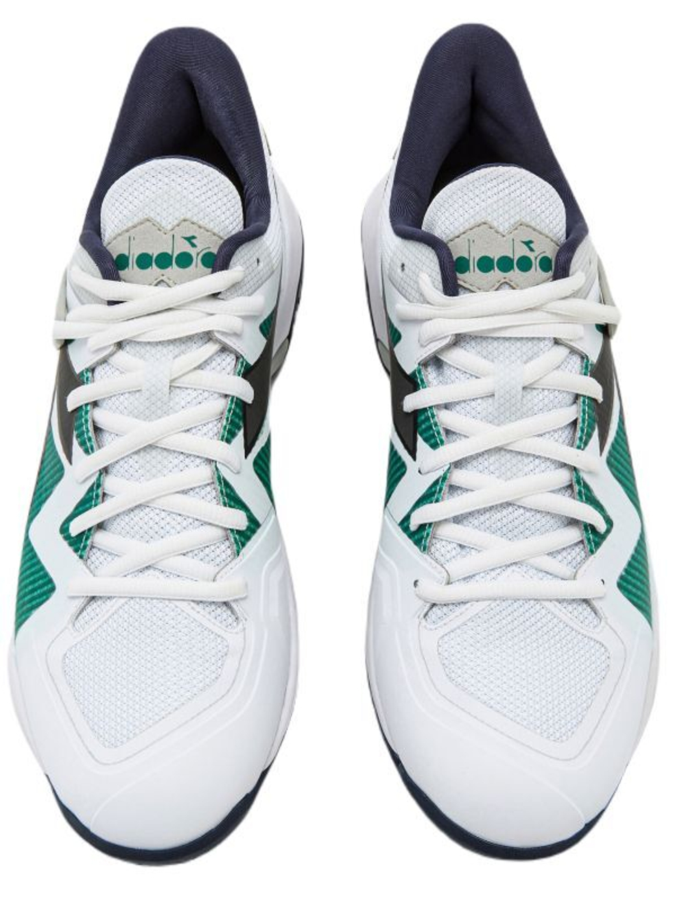 Теннисные кроссовки Diadora B.Icon 2 AG - white/black/blue corsair