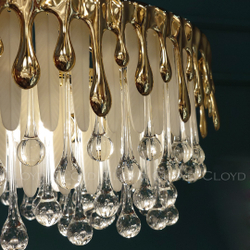 Люстра Cloyd CAPULETTI C6 / Ø50 см - золото (арт.11206)