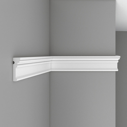 Молдинг гладкий Decomaster DP-9012 90х28х2400мм