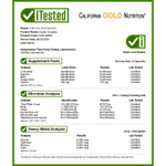 California Gold Nutrition, комплекс для здоровья сердца со смесью CardioAmino, смесью CardioPhyto и коэнзимом Q10, 180 растительных капсул