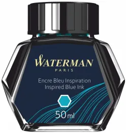 Чернила Waterman во флаконе "Южное море" (South Sea Blue) (S0110810)