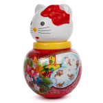 Неваляшка малая "Кошечка Алина" пакет 18см (Стеллар)