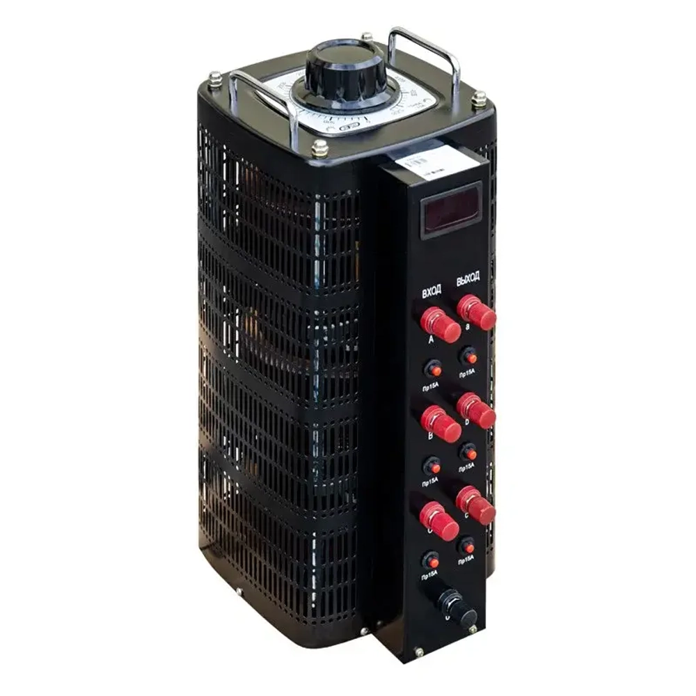 ЭНЕРГИЯ ЛАТР Black Series 3Ф TSGC2-15кВА 15А лабораторный автотрансформатор Е0102-0206