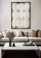 Постер Internal 140х100 см, чёрный, серый