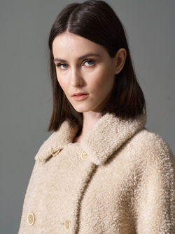 Шуба из искусственного меха чебурашка, SilverFox (арт.S1152-0-0-7r013)