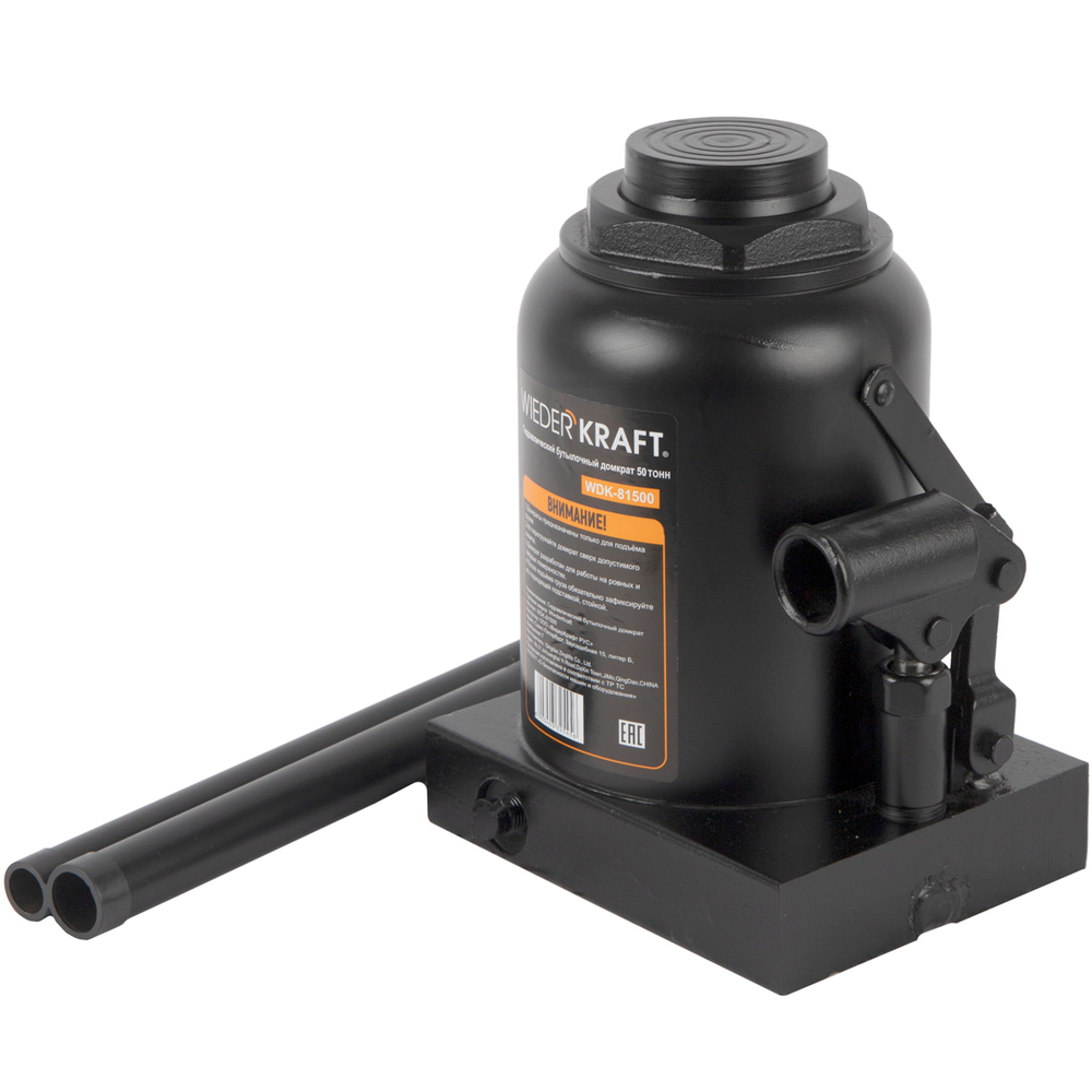 WDK-81500 Домкрат бутылочный, г/п 50 т, 250-410 мм