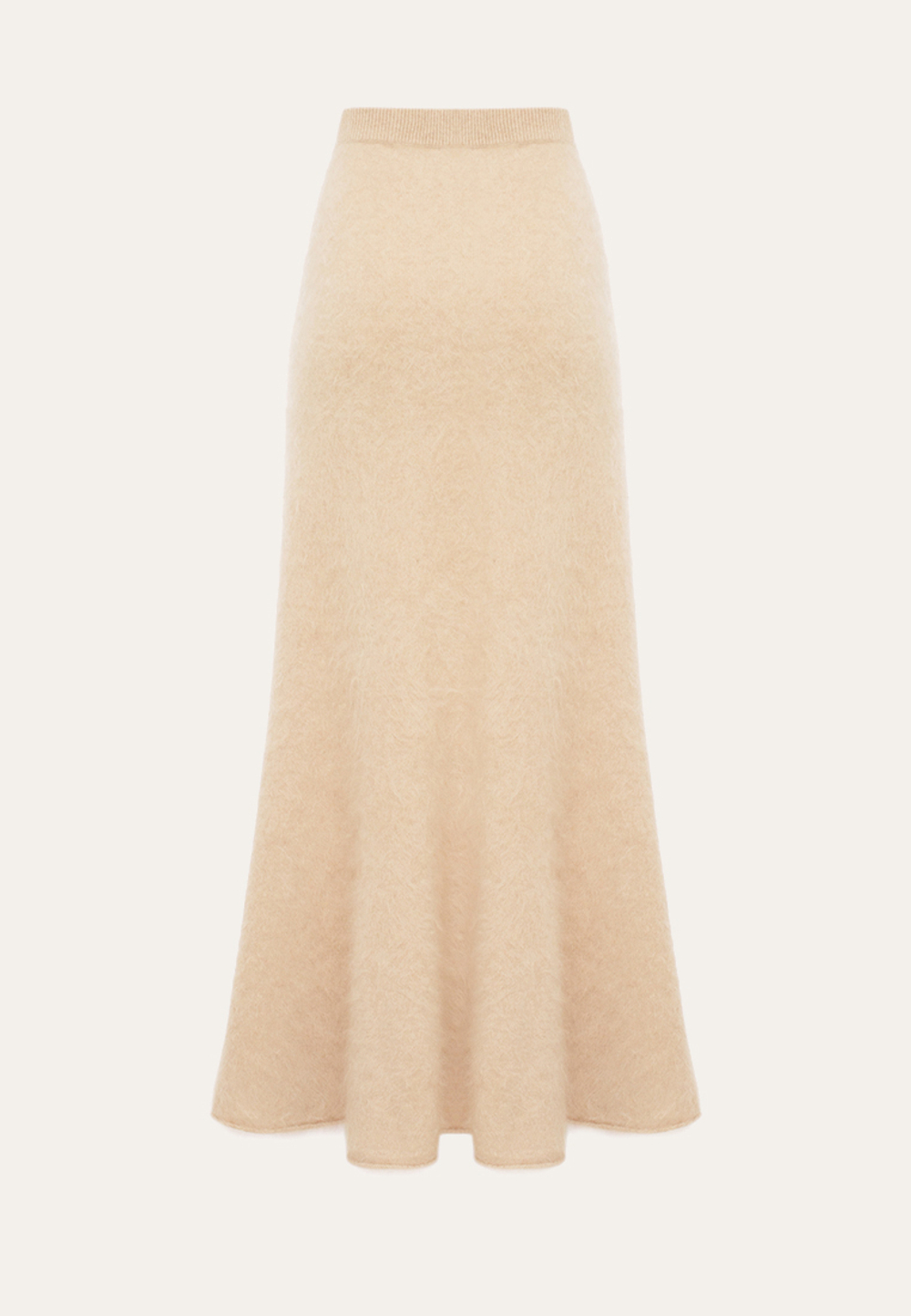 Юбка из пушистого кашемира