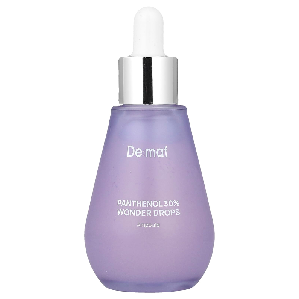 De:maf, Panthenol 30% Wonder Drops, сыворотка с пантенолом, 55 мл (1,8 жидк. унции)
