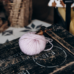 Железный крючок для вязания с деревянной ручкой из древесины кедра размером 0,8 мм. K215