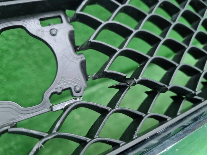 Юбка переднего бампера Mercedes GLC X253 (19-22)