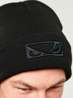 Шапка Bad Boy Logo 3D черный
