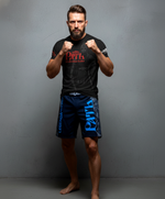 Шорты спортивные тренировочные LEGENDA Рать2 синий / черные