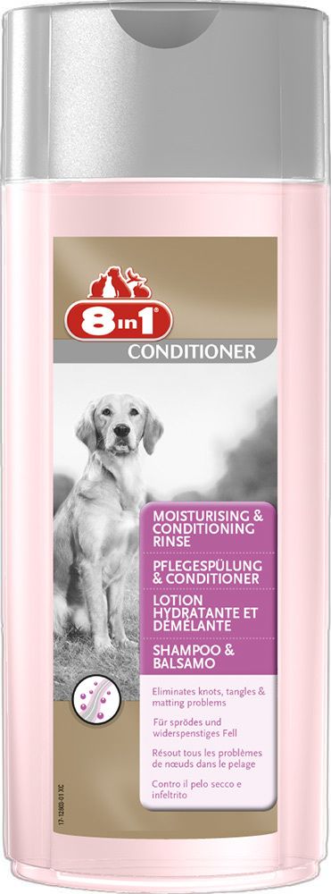 8in1 Кондиционер-ополаскиватель увлажняющий для собак 250 мл