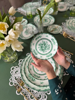 Суповая тарелка First Lady Зеленый сад