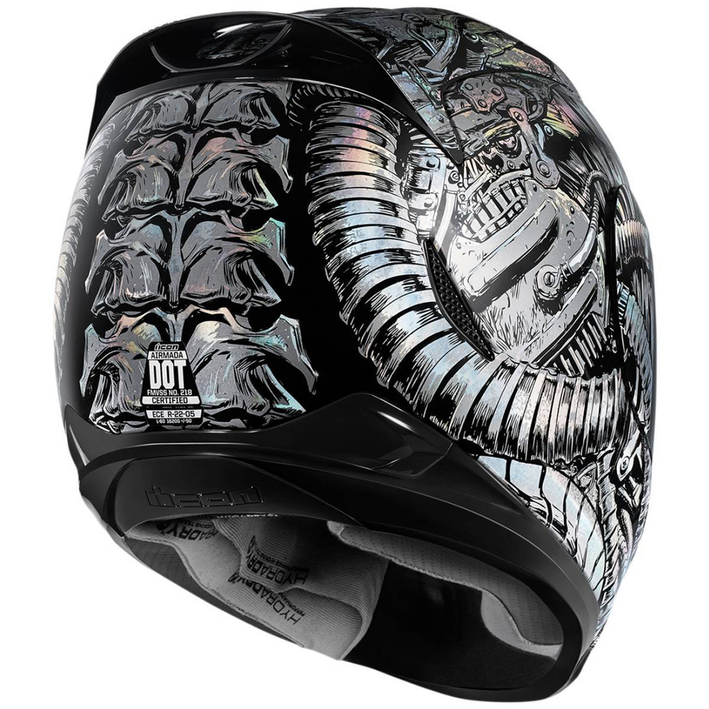 Мотошлем Icon Airmada Bioskull