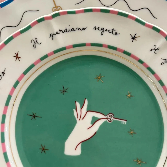 BITOSSI HOME Тарелка десертная Hand 20,5см