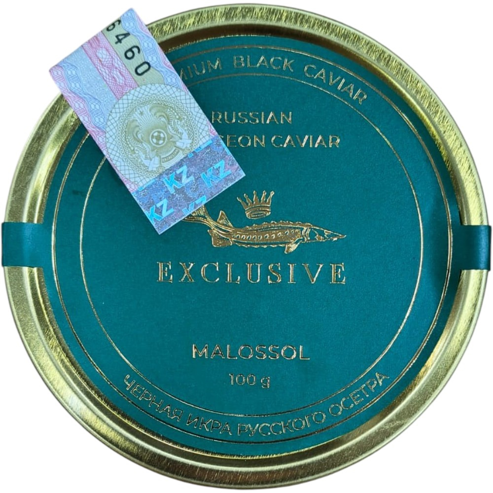 Икра черная осетровая Exclusive 100 гр.