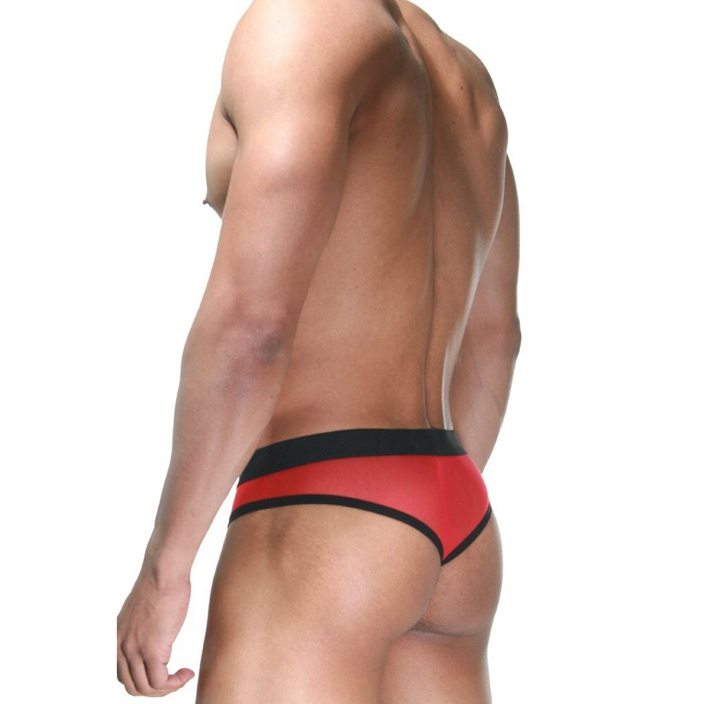 Мужские трусы бразилиана красные LaBlinque LB15318