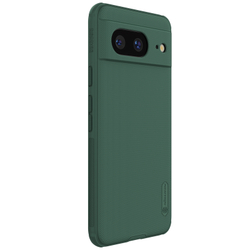 Чехол зеленого цвета (Deep Green) от Nillkin для Google Pixel 8, серия Super Frosted Shield Pro