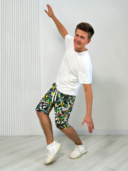 Шорты для мальчика подростковые "Слова"