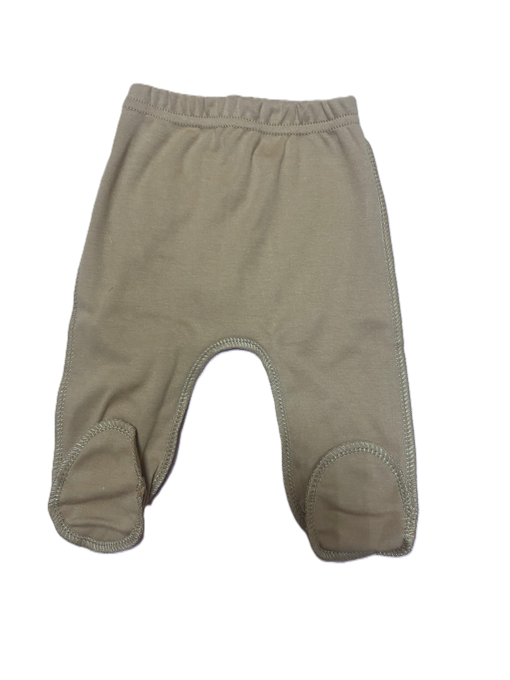 Ползунки на резинке из интерлока (100% хлопок) швы наружу на рост 56см