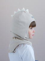 Шлем зимний вязаный (Речной жемчуг) ОРЕО