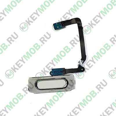 Шлейф на кнопку Home для Samsung Galaxy S5 G900 (белый)