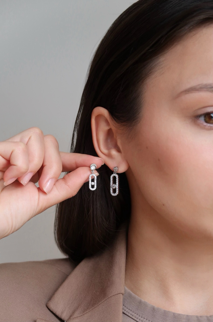 Серьги VUD mini silver