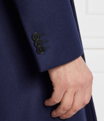 Хлопковое пальто malto HUGO - темно-синий(50501968)