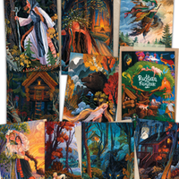 Русские сказки. Olya Luki. 10 открыток