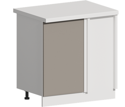 Кухня Модуль ШНУ 990М Белый / Грей Софт