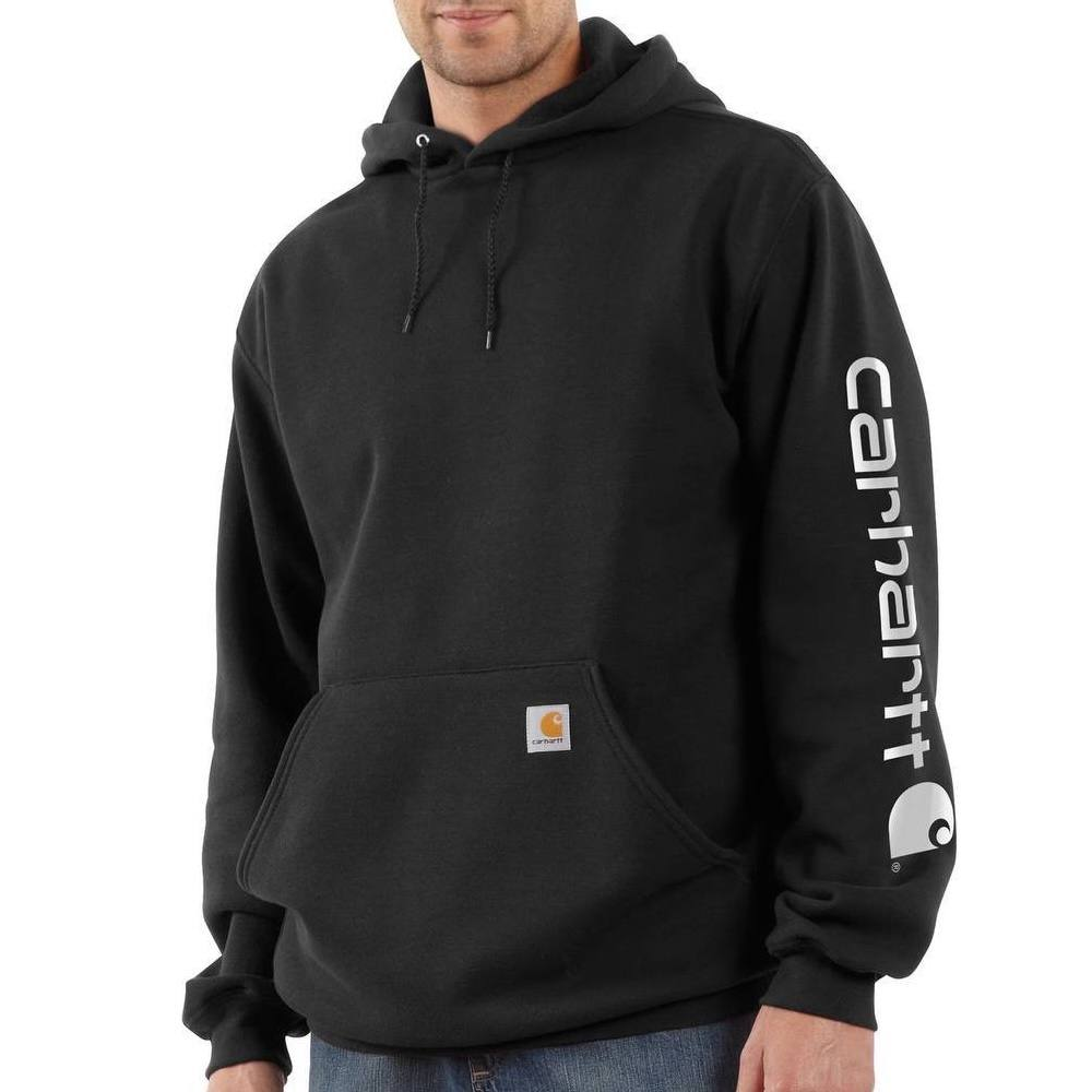 Худи Carhartt Loose Fit Midweight Logo Black