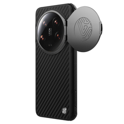 Чехол от Nillkin из арамидного карбона (кевлар) для Xiaomi 14 Ultra, серия CarboProp Magnetic Case, с поддержкой беспроводной зарядки