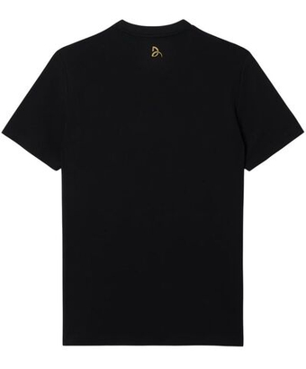 Мужская теннисная футболка Lacoste Tennis x Novak Djokovic - black