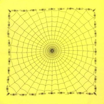 Бандана Паутина желтая (119)