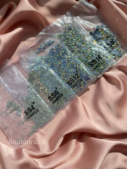 Стразы термоклеевые хамелеон (CRYSTAL AB)