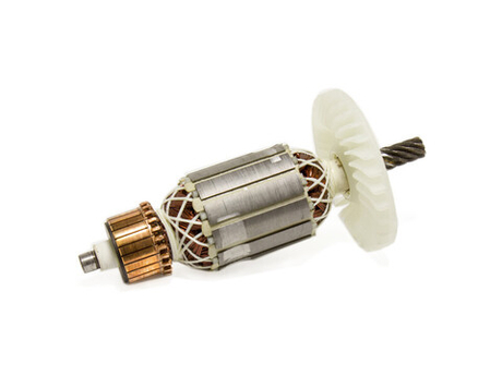 Ротор (якорь) для циркулярной пилы Hitachi C7MFA L-152 mm, D-41,5 mm, 8 зубьев, наклон вправо