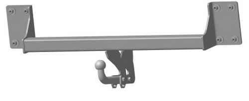 Фаркоп WESO 4752-A на BMW X6 2008-