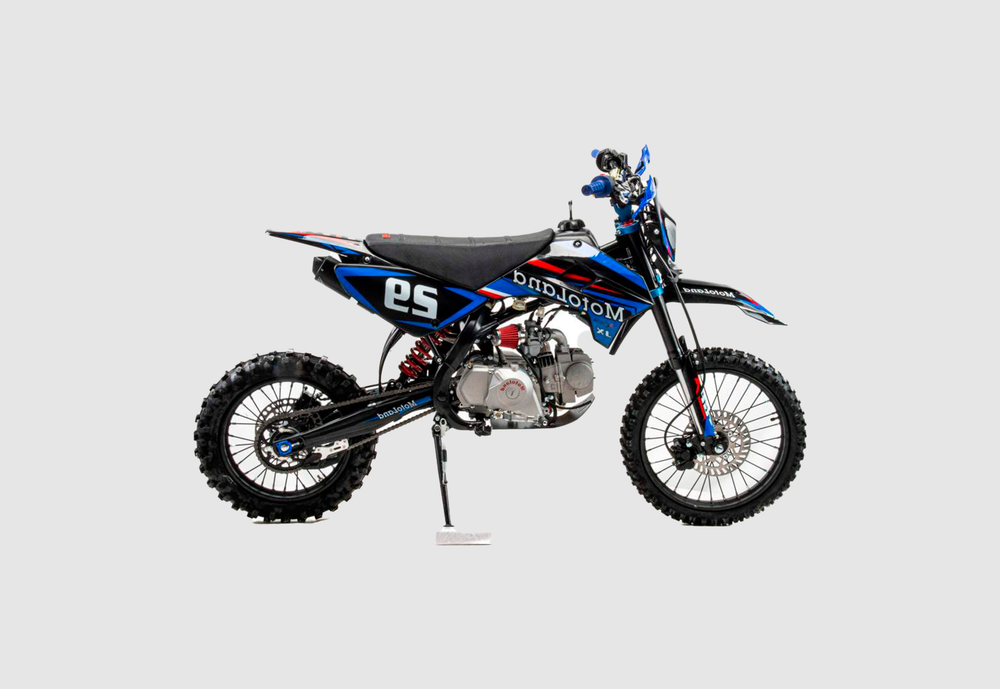 Питбайк Motoland JX125 E синий (2022 г.)