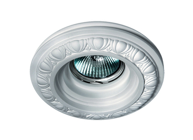 Светильник встраиваемый гипсовый под сменную лампу