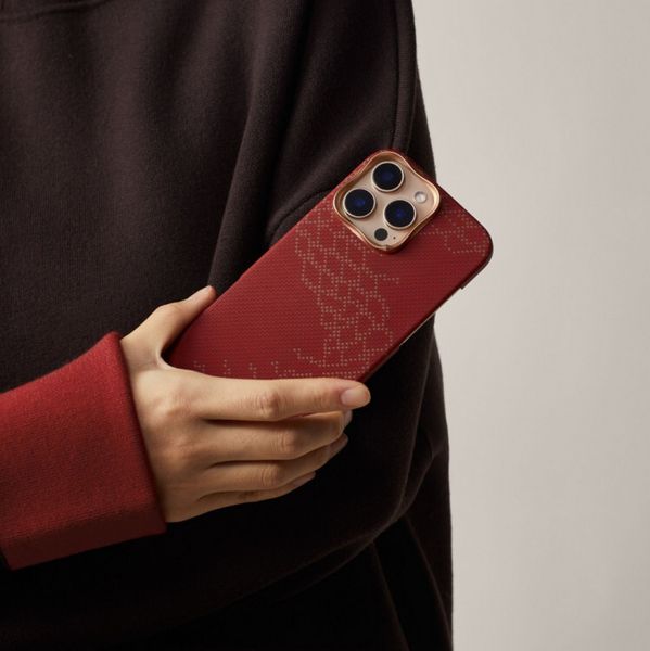 Чехол Pitaka Tactile Woven для iPhone 16 Pro, Солнечный день | Sunny Day
