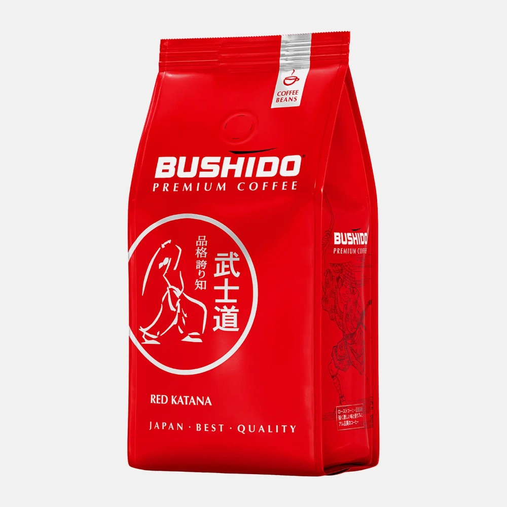 Кофе в зернах Bushido Red Katana 227г